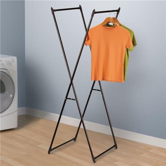 Laundry Valet Garment Rack | Drying Rack | Bronze - Picture 3 of 7